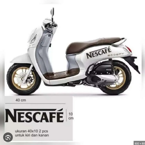 

CUTTING STIKER MOTOR NESCAFE