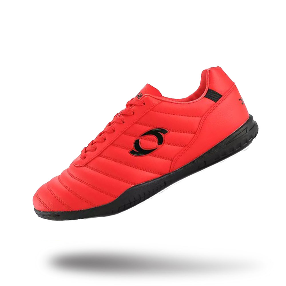 SALE Sepatu ASTEC HECTOR Shoes Futsal Merah Hitam Original Only Sepatu Mini Soccer Big Size