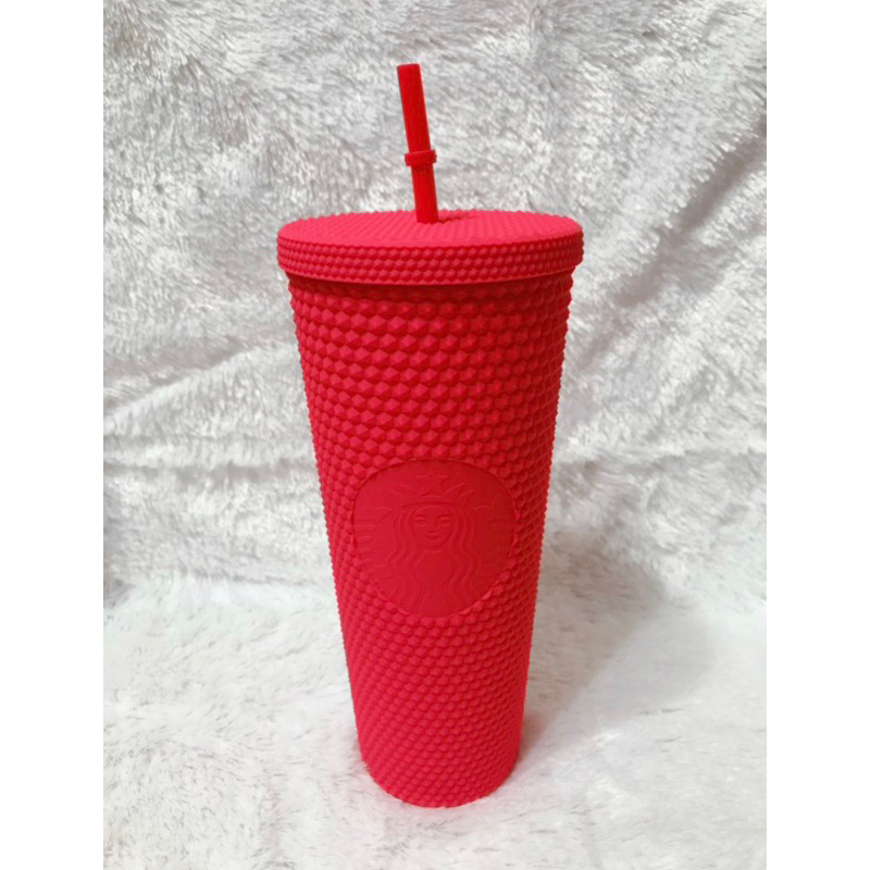 Starbucks Tumbler Venti Cold Cup Matte Pink Ruby