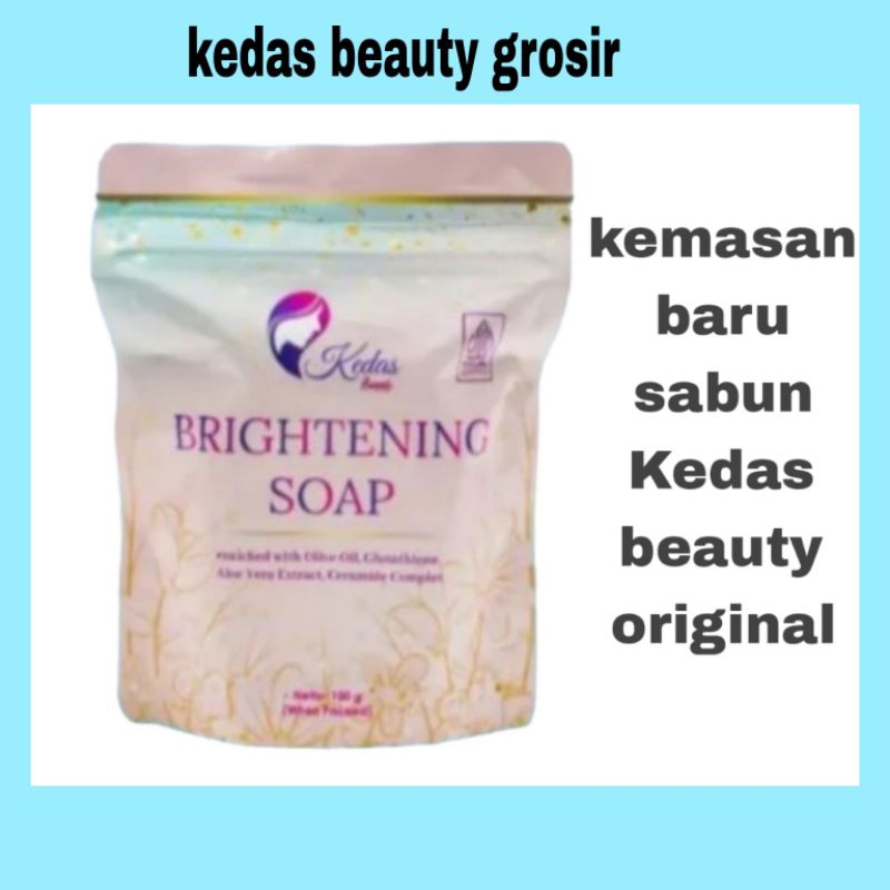SABUN KEDAS BEAUTY ORIGINAL SKINCARE BPOM DAN PAKET LENGKAP KEDAS BEAUTY ASLI