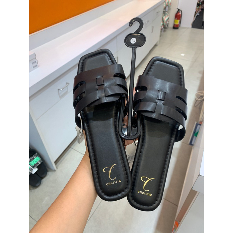 elle black sandal black payless