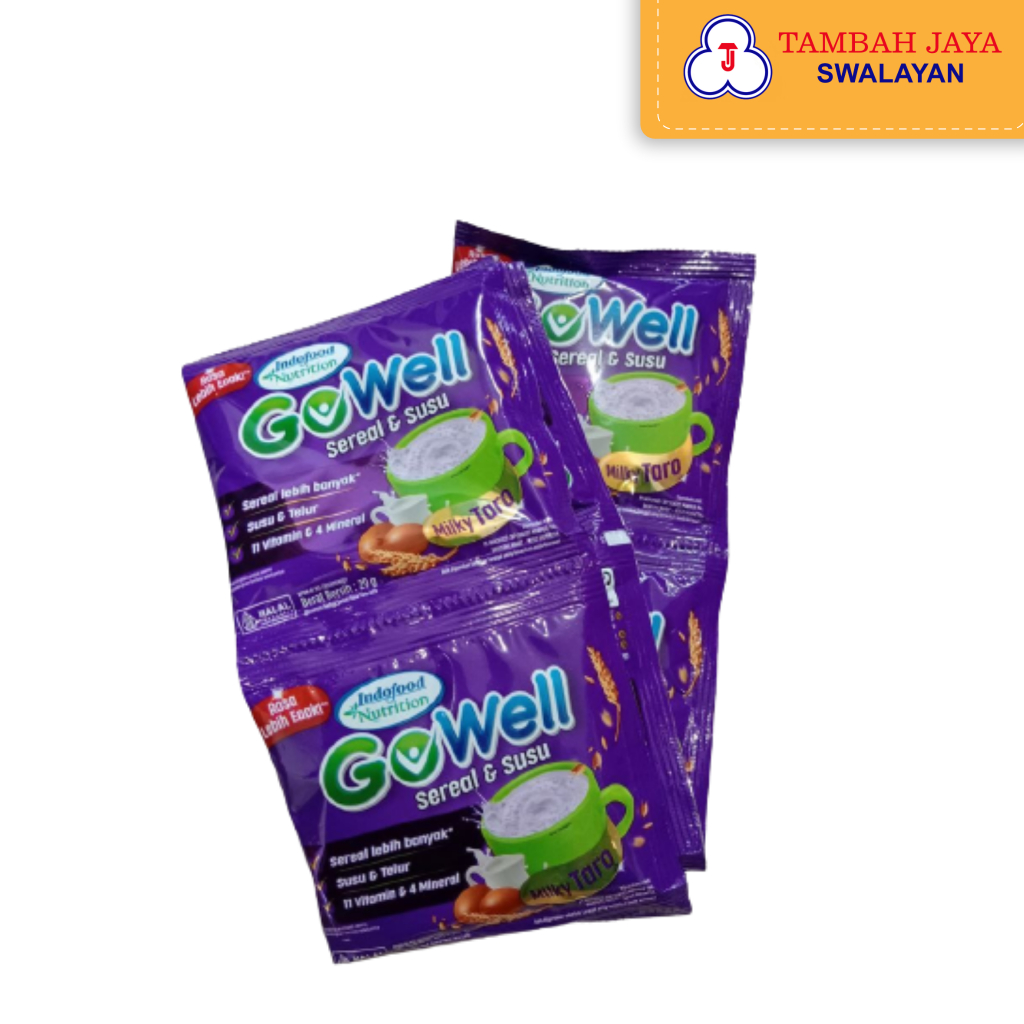 

Gowell Sereal Taro Renceng isi 10Pcs