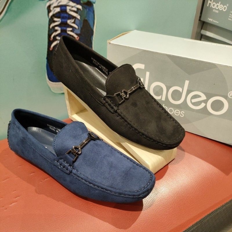 Fladeo sepatu moccasin pria MSM 214-1AH