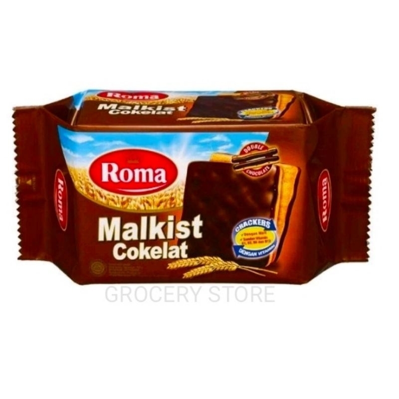 

Roma Malkist Coklat Kemasan 90gr - Roma Malkist Coklat(1Bungkus)