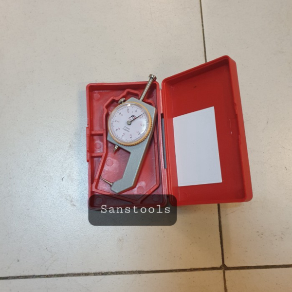 

Thickness gauge curved tip 0-20mm pengukur ketebalan benda pipa besi Limited