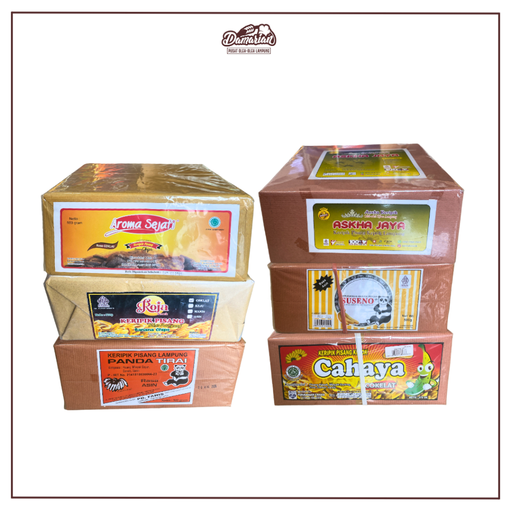 

Keripik Pisang Kemasan Box / Kotak