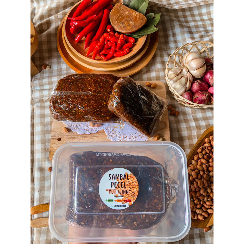 

SAMBAL PECEL KHAS NGANJUK HOMEMADE 500gr