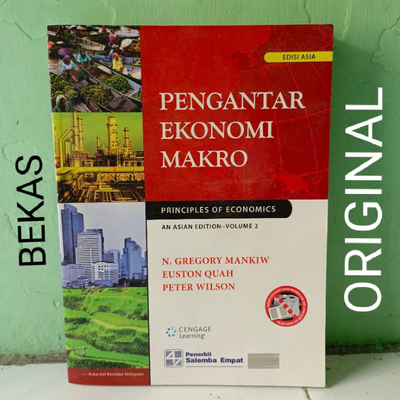 Buku Pengantar Ekonomi MAKRO - Principles Of Economics Jilid Lengkap Volume 2 Edisi Asia - Gregory M