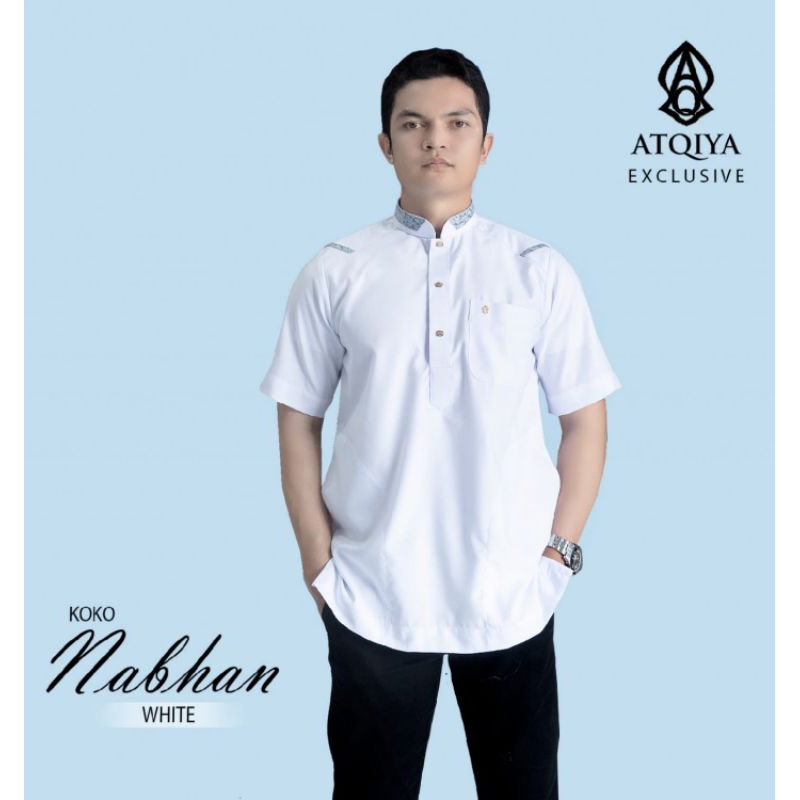 Koko Nabhan / Koko Pria Keren Dan Kekinian / Baju Koko / Lengan Pendek