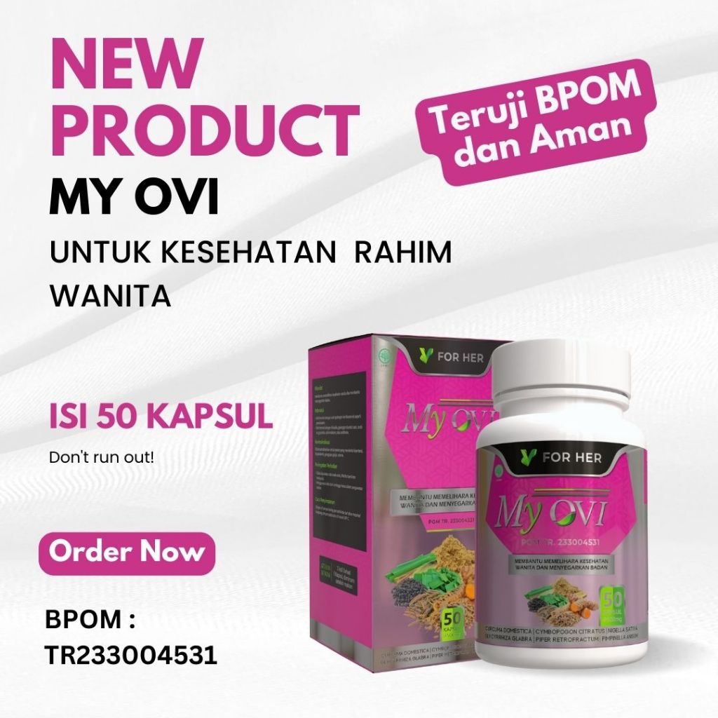 Obat Penyubur Kandungan Rahim Wanita Agar Cepat Hamil - Ovuma