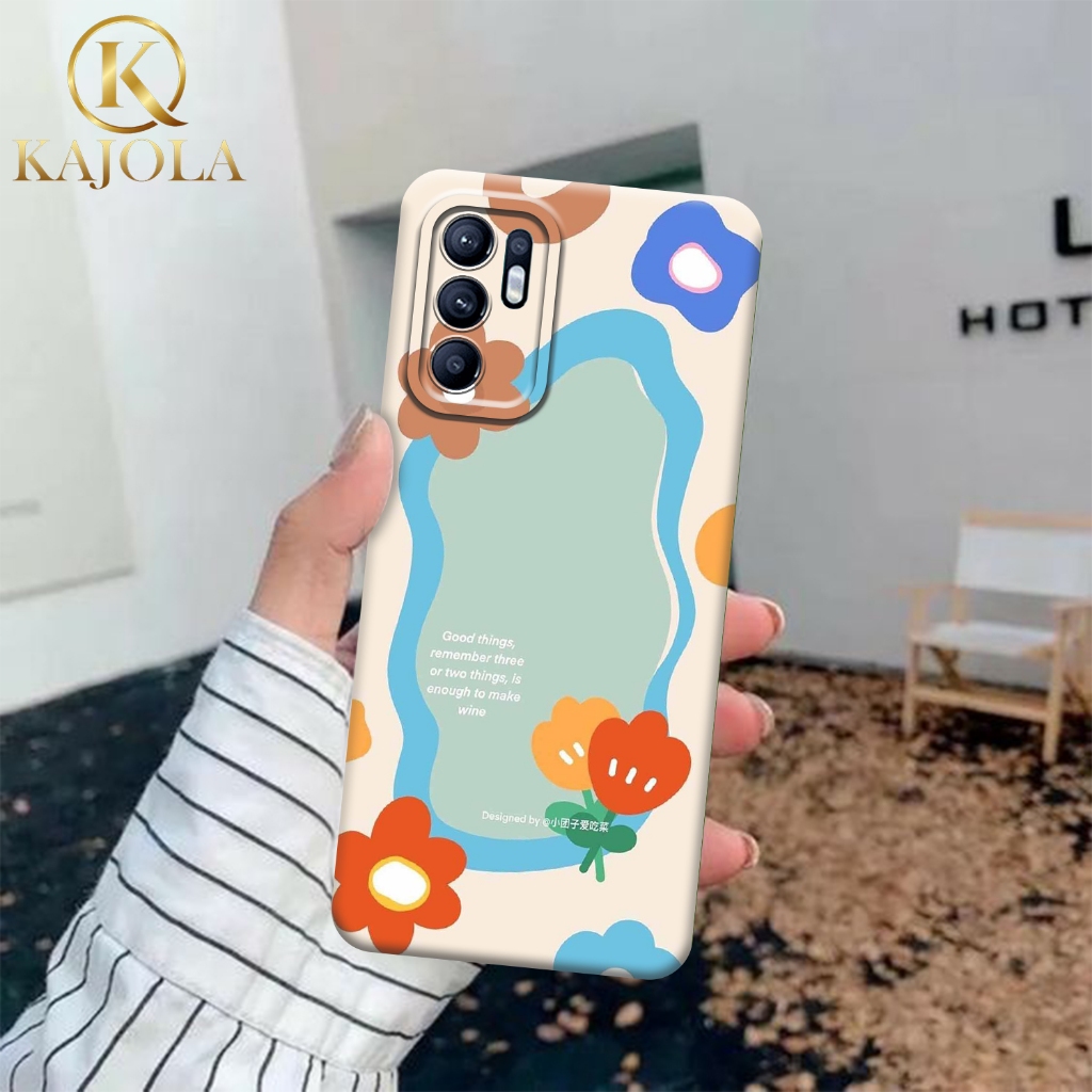 Case Hp OPPO RENO 6 - Case Motif  - OPPO RENO 6 Sicon Hp - Cover Hp - Aksesoris Handphone - Casing M