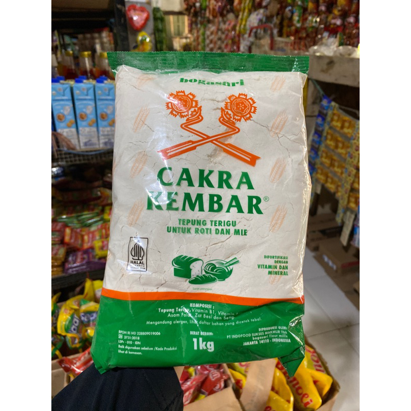 

Terigu Cakra Kembar 1 Kg