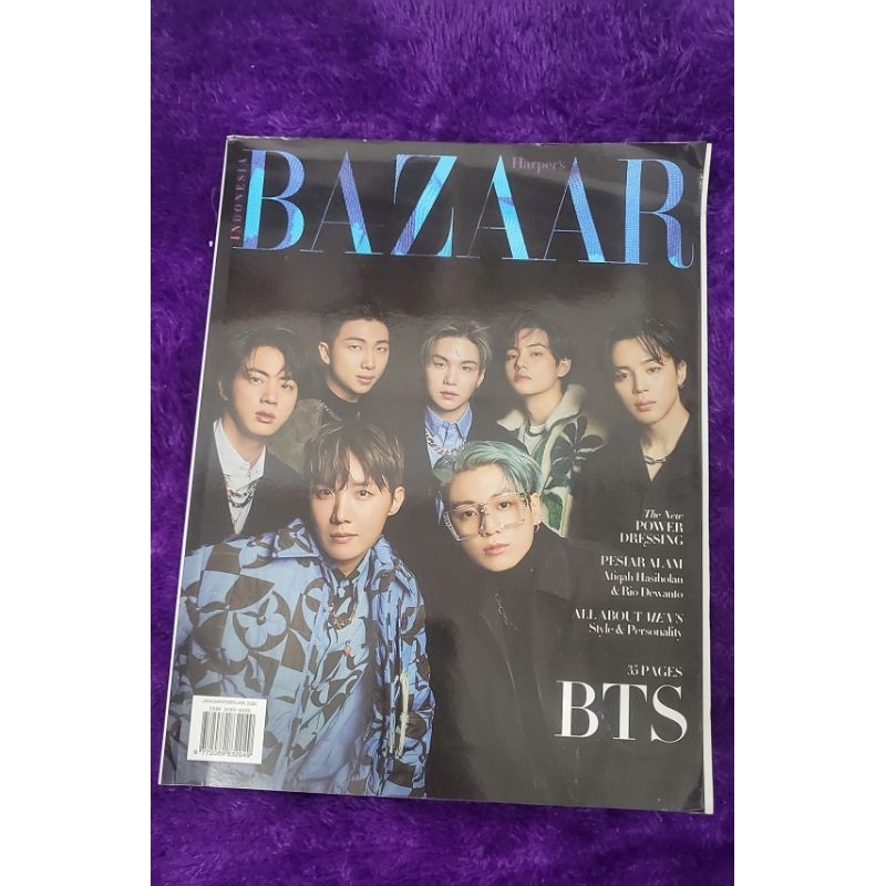Ready Majalah BTS Kpop x Harper's Bazaar Indonesia ( unsealed )