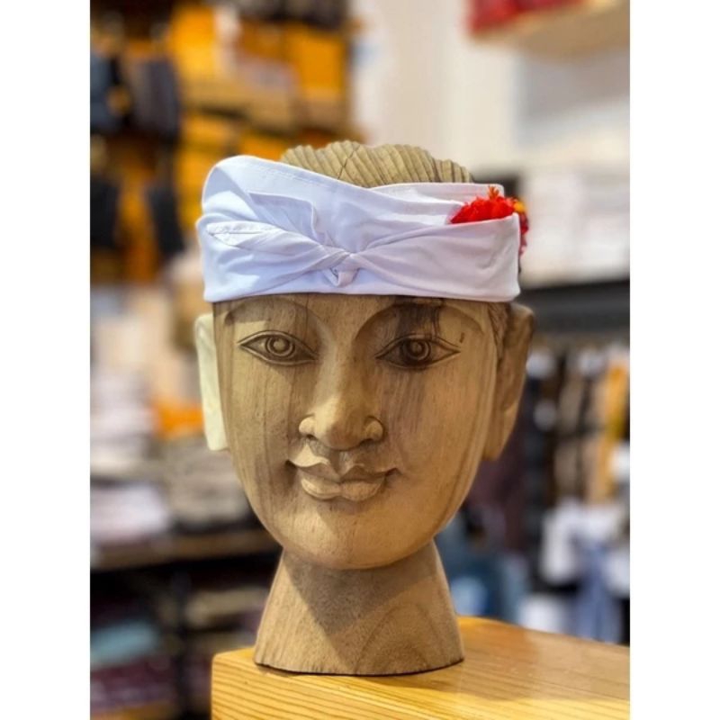 UDENG POLOS NAYAH HITAM PUTIH / UDENG BALI BAGUS MURAH GROSIR HARGA BEDA