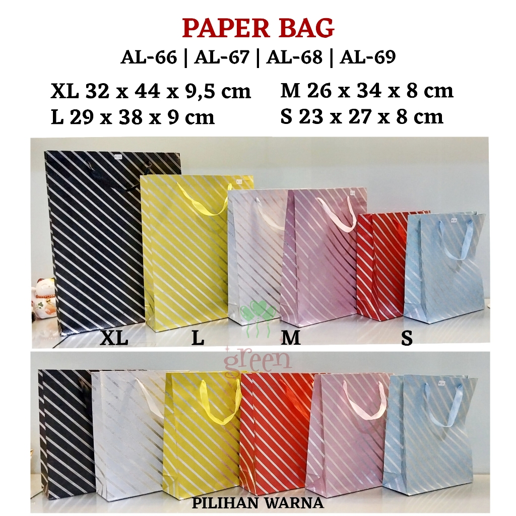 

Paper bag Tas kertas Tas kado Gift bag Goodie bag Paperbag Shopping bag Tas belanja