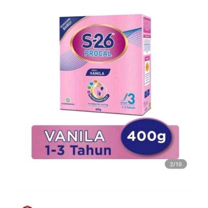 

S-26 Procal Tahap 3 Susu Pertumbuhan Anak 1-3 Tahun Vanilla 400G