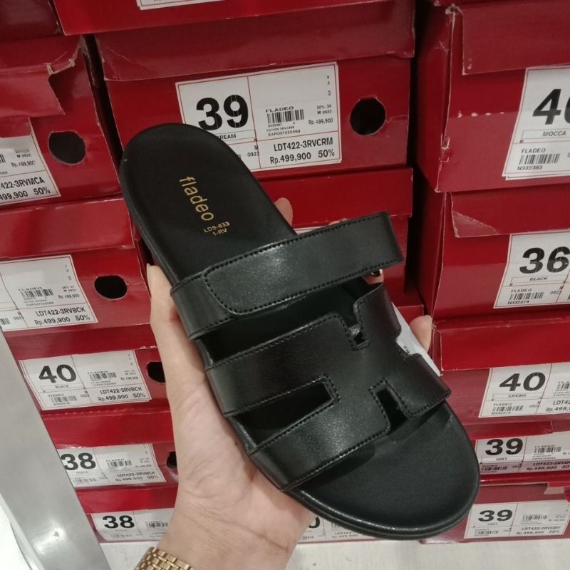 sendal flat wanita sendal teplek fladeo original brand matahari