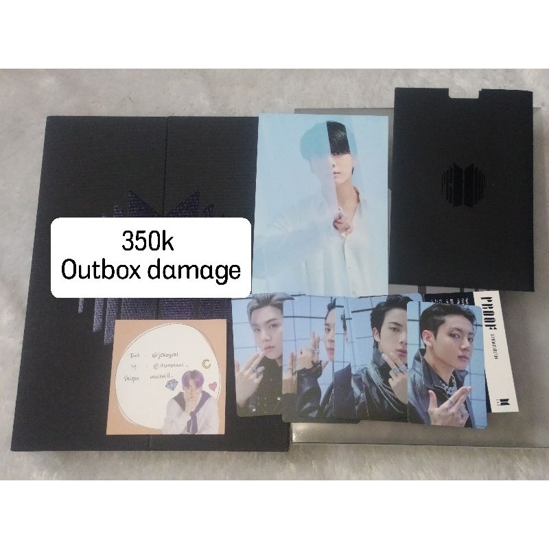 Album Proof Standard + Posca Jungkook [Unsealed] [Damage]