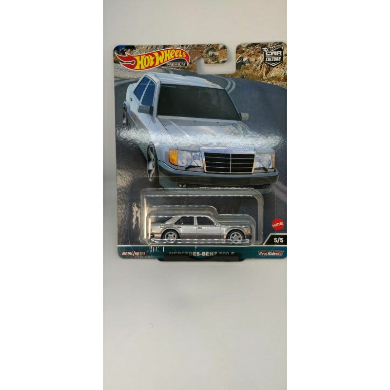 hot wheels hotwheels hw mercedes benz 500E premium japan card