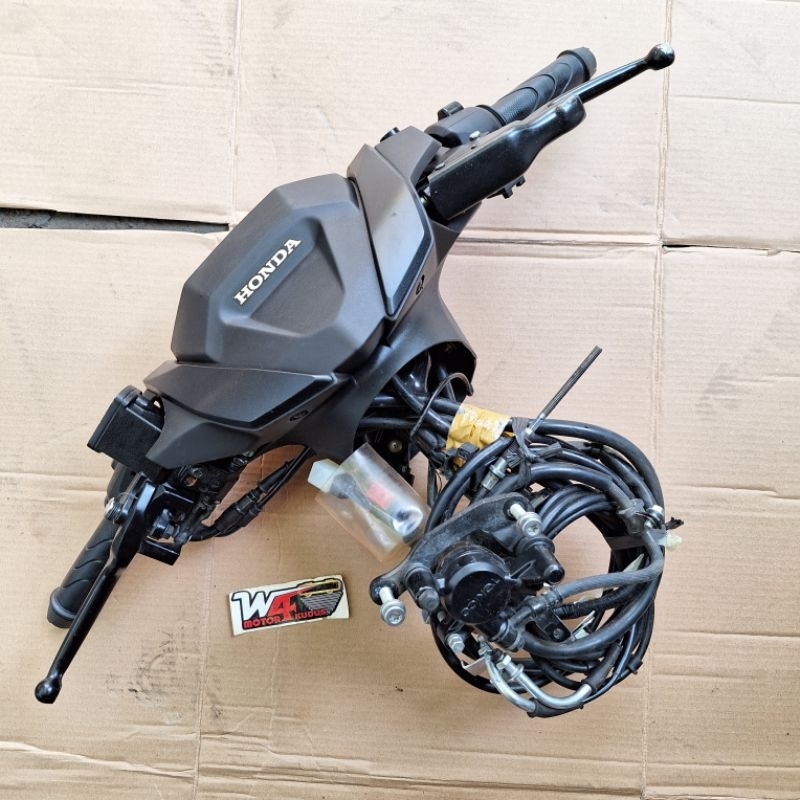 STANG BATOK DEPAN SPEEDOMETER FULLSET SYSTEM PENGEREMAN ALL NEW VARIO 160 TYPE CBS ORIGINAL