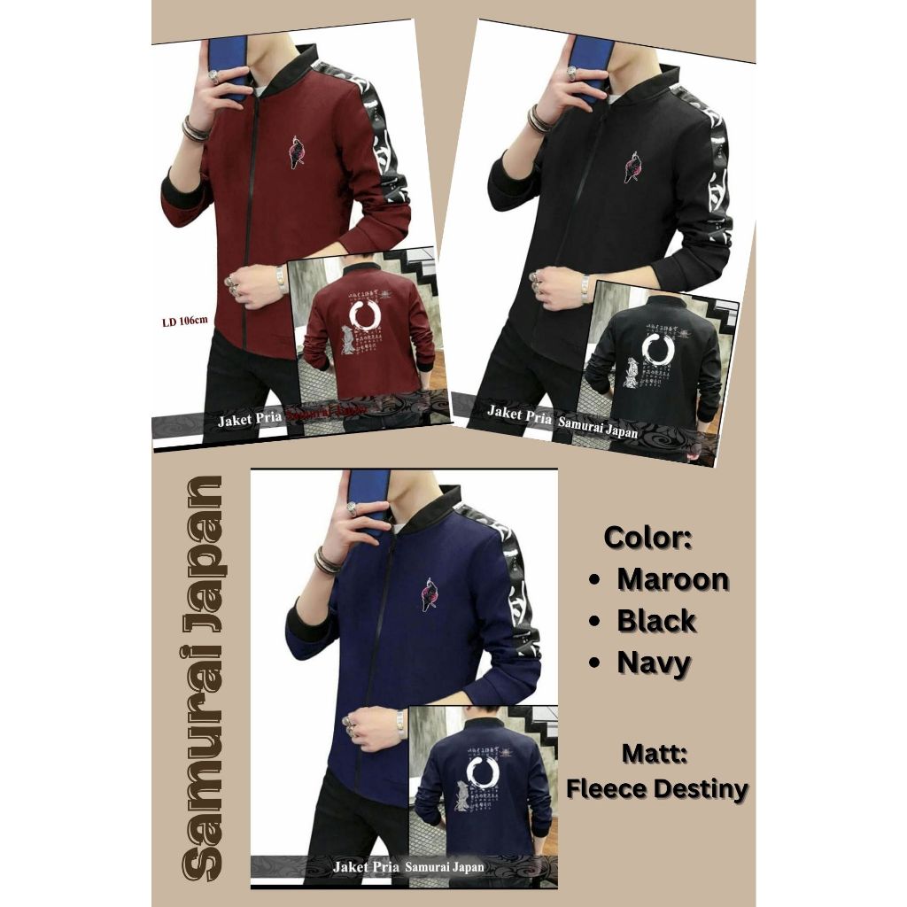 Jaket Samurai Japan Man