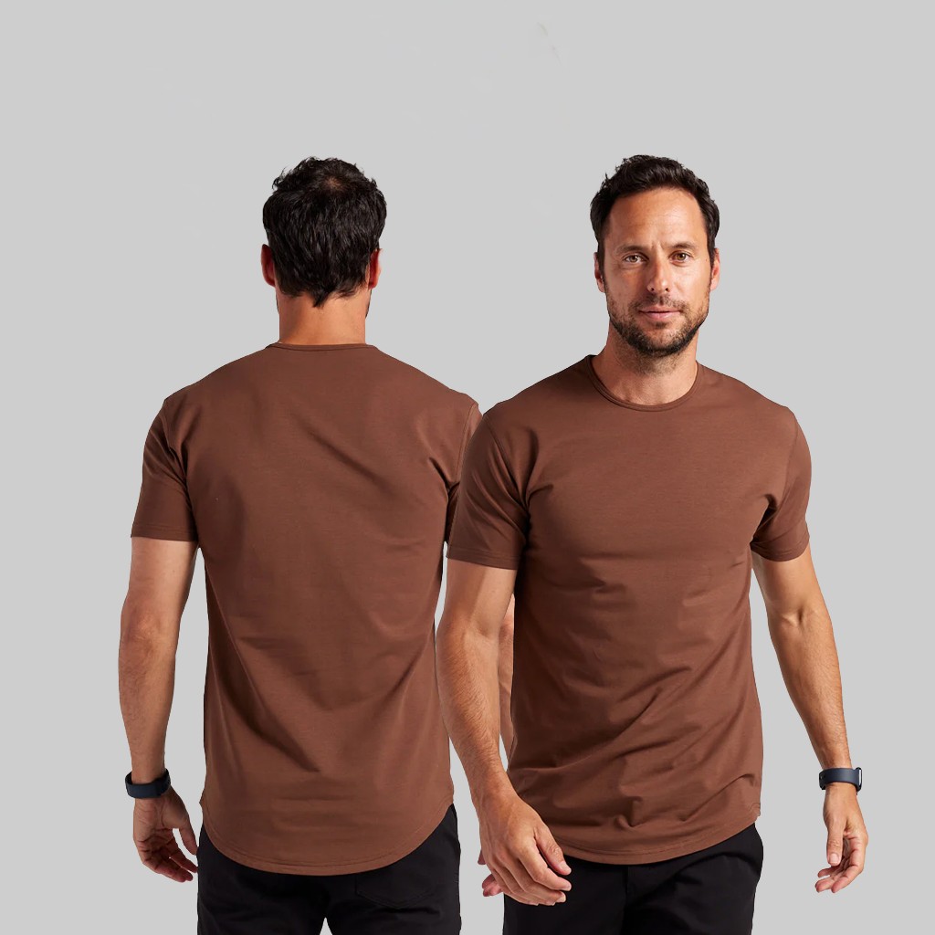 BYZF ID - DROP CUT LUX SIGNATURE | Kaos Polos Anti Bakteri | Bahan Katun US. Pima 30s | Vintage