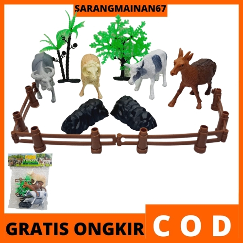 TERBARU MAINAN EDUKASI EDUKATIF ANAK CEWEK COWOK MAINAN HEWAN KARET FIGURE HEWAN BINATANG KARET