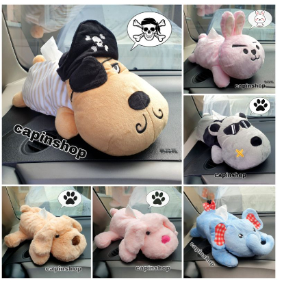Tempat Tisu Boneka / Tempat Tisu Gantung Mobil