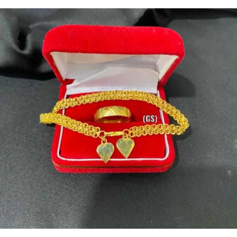 emas mudah gelang&cincin kadar 17.7% free surat