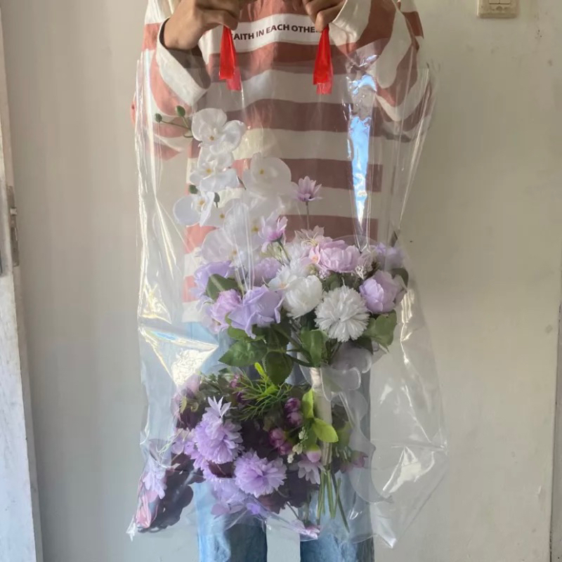 

PLASTIK BUKET TRANSPARAN/PLASTIK PP TEBAL