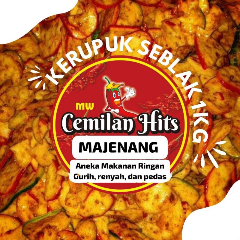 

CEMILAN HITS MAJENANG KERUPUK SEBLAK 1KG DIJAMIN ENAK GURIH DAN RENYAH