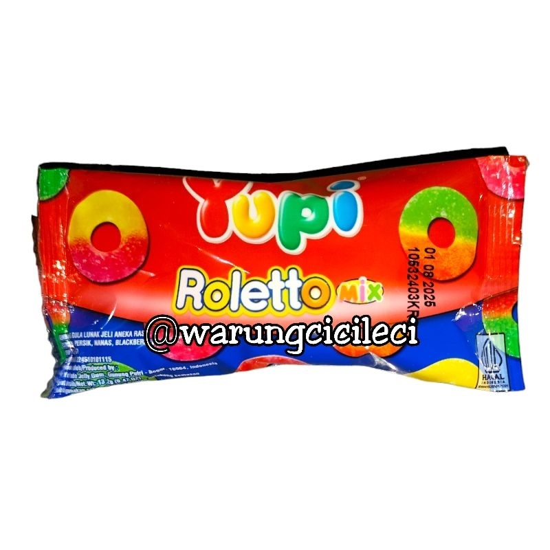 

YUPI ROLETTO MIX 13,2g