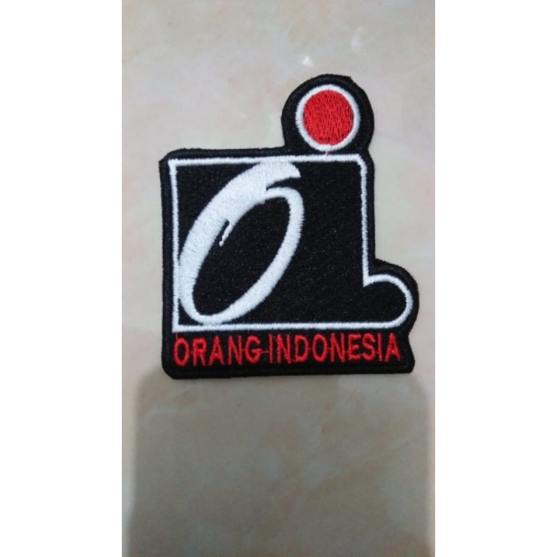 emblem Bordir patch OI 02