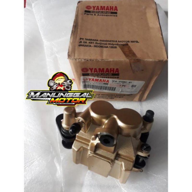 Caliper Assy Kaliper Pala Babi Rem Depan Vixion NVL NVA 1PA-F580U-01 1PA-F580U-00 Original Yamaha