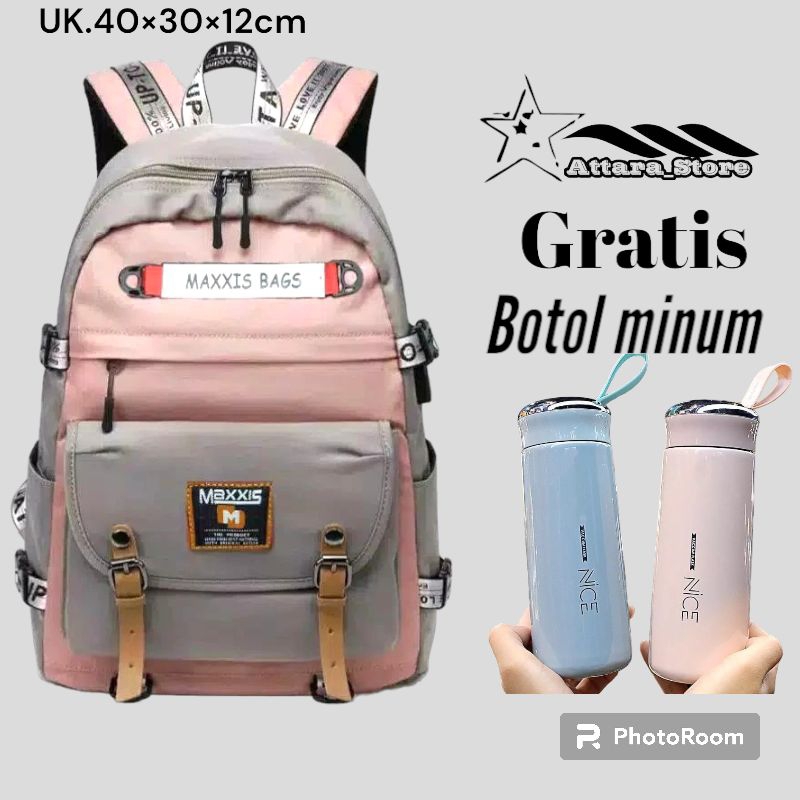 Tas Sekolah Anak perempuan Sd Smp Sma Backpack Cewek Ransel Backpack Sekolah Kuliah Ker