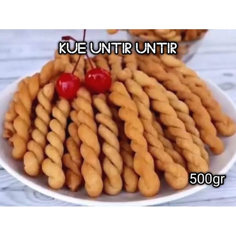 

ILAN DIHYAH SHOP - Kue UNTIR UNTIR kue tali kue tambang 500gr