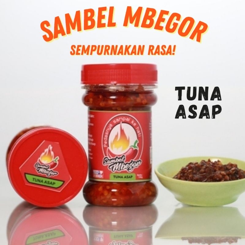 

Sambal Tuna Asap – Sambal Mbegor (150 gr)