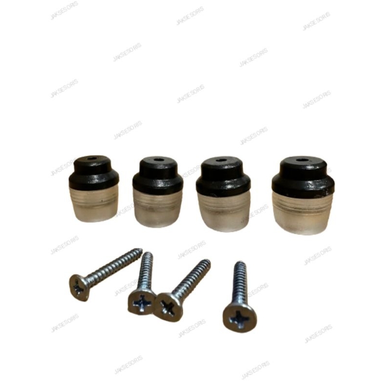 KAKI KARET SANGKAR ISI 4 FULLSET KAKI SANGKAR KARET