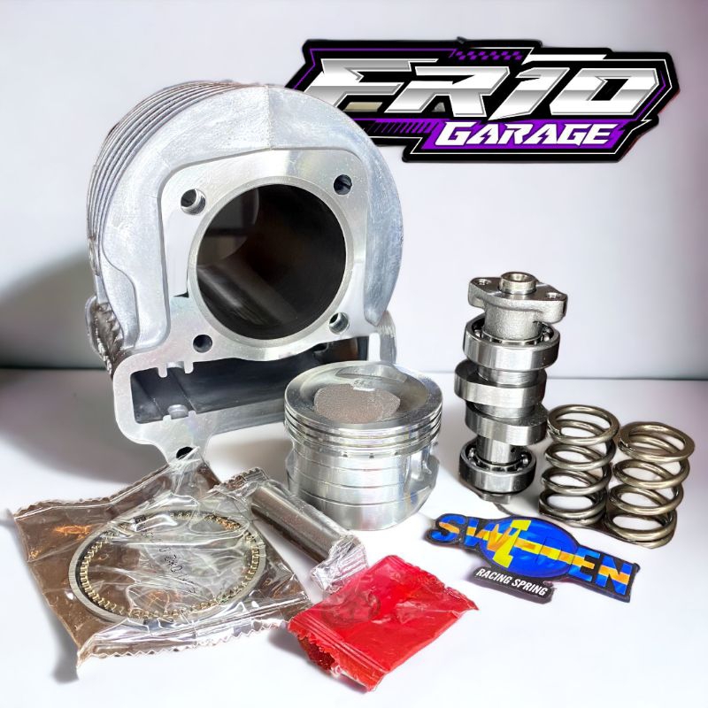Blok Seher Boring Paket Bore Up Beat Karbu Scoopy Karbu Spacy Karbu Boreup 54.5Mm 54,5Mm 54.5 Mm