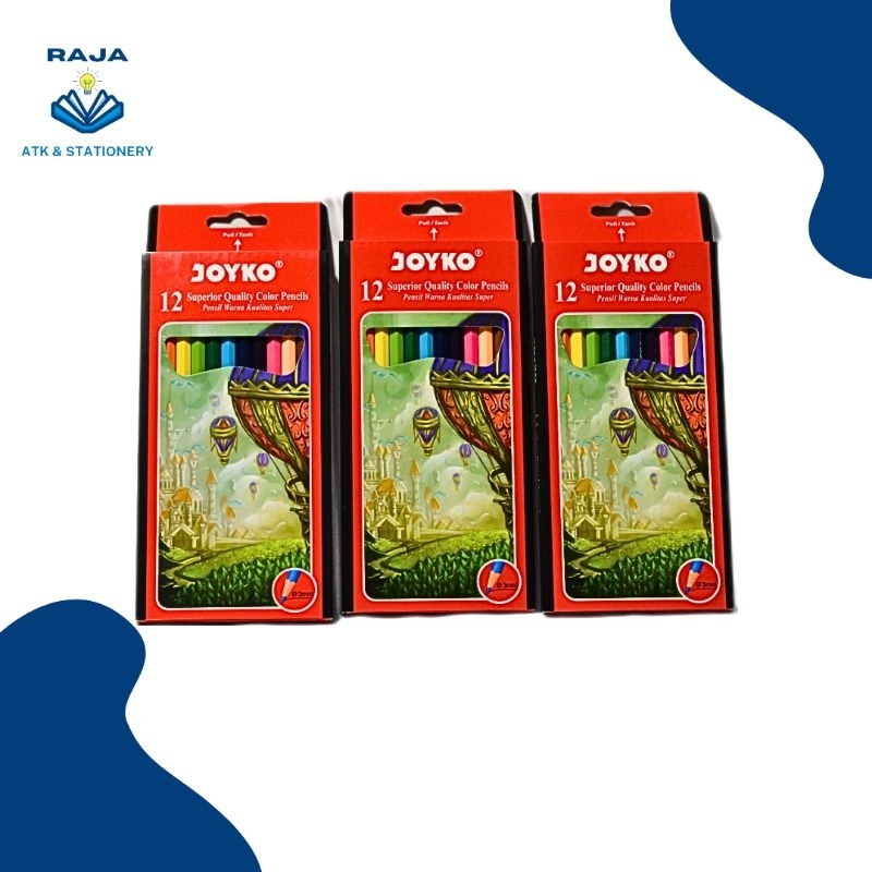 

Joyco Pensil Warna 12 Warna