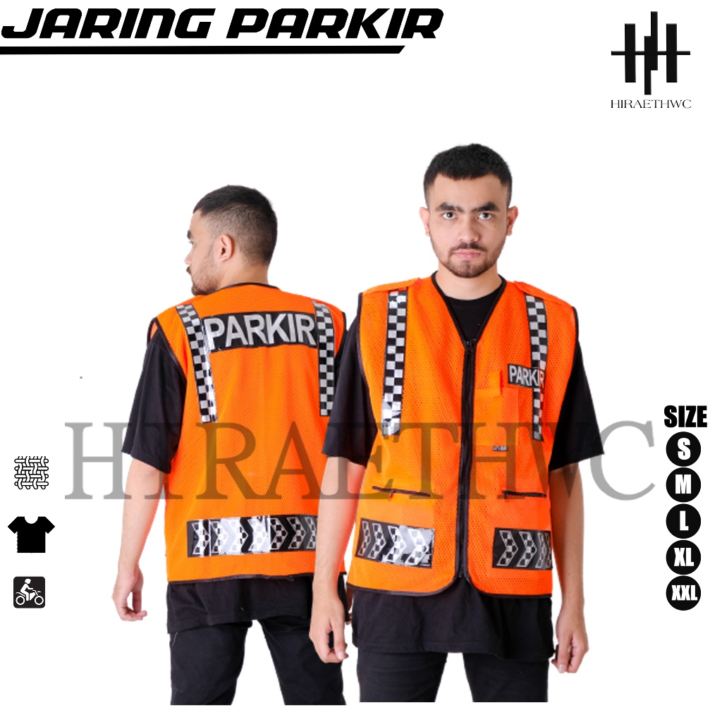 FUNNY ROMPI PARKIR/ROMPI LAPANGAN PETUGAS PARKIR/ROMPI PARKIR ORANGE/ROMPI JARING/ROMPI DINAS PARKIR