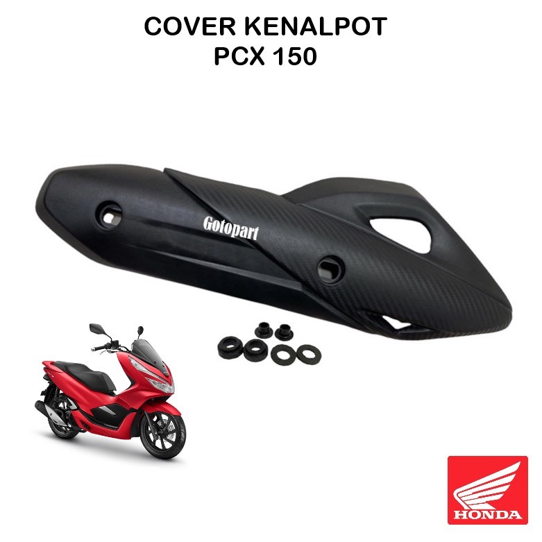 Cover Tameng Kenalpot PCX 150 tameng tutup knalpot pcx 150