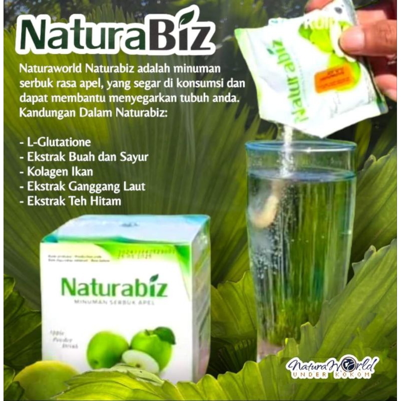 

NATURABIZ PELANGSING MINUMAN SERBUK RASA APEL