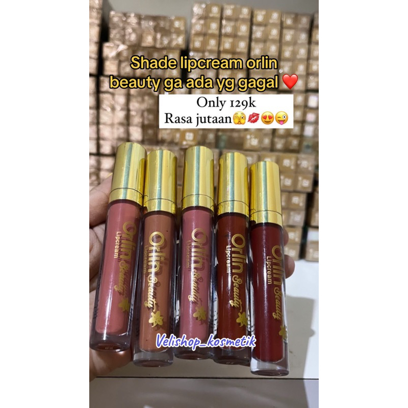 (HADIAH GRATIS) LIPCREAM ORLIN BEAUTY / LIPMATTE ORLIN BEAUTY / ORLIN BEAUTY / ORLIN BEAUTY SKINCARE
