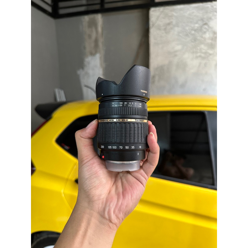 Lensa tamron 18-200 (Dslr Sony)