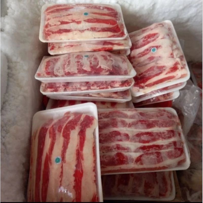 

Daging Short plate/daging slice 500 gram