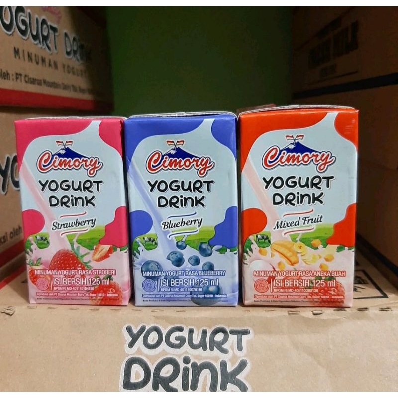 

CIMORY YOGURT DRINK // RASA BUAH // 125 ML