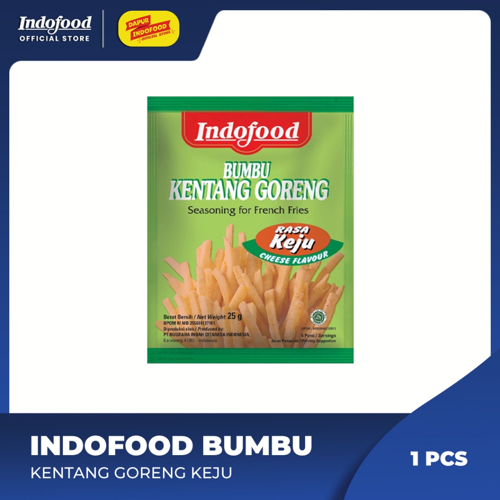 

Indofood Bumbu Kentang Goreng Keju