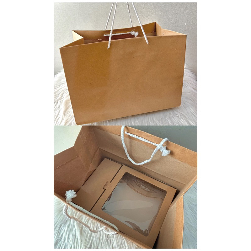 

(10 pcs) Paperbag Hampers Tebal Muat Box Sekat Premium