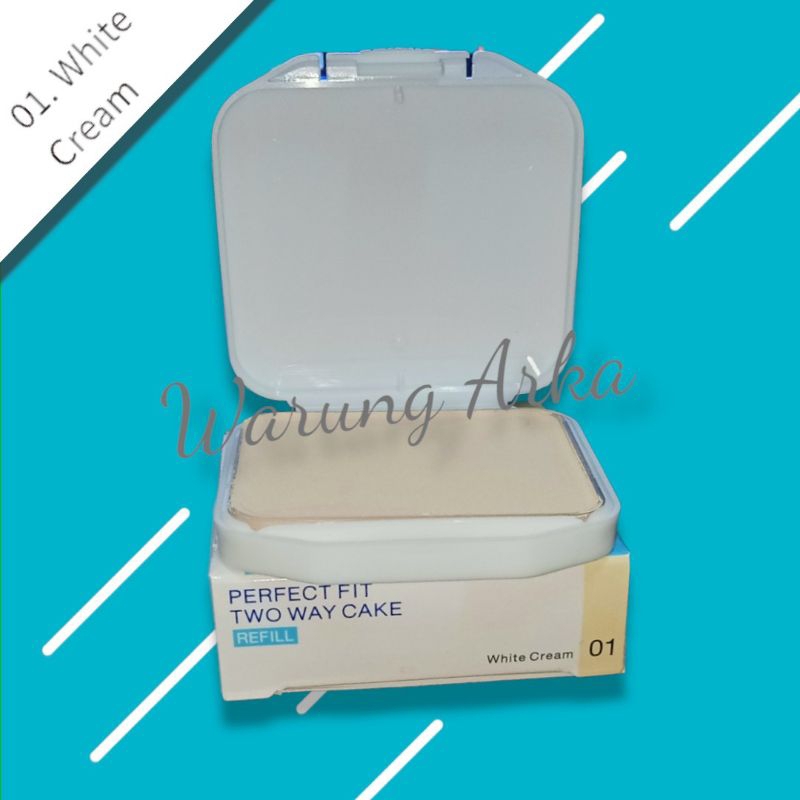 PIXY Two Way Cake Perfect SPF 30 Fit Refill - White Cream